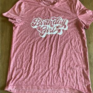 Birthday Girl Pink women’s T-Shirt